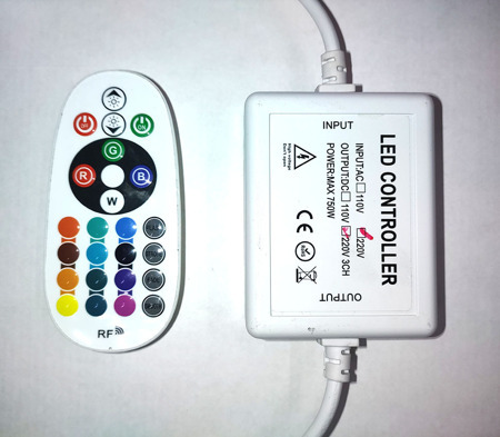 Контроллер RGB 750 Вт для светодиодной ленты RGB 220 В